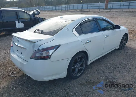 2013 Nissan Maxima 3.5 Sv z USA, uszkodzony, nr VIN 1N4AA5AP2DC811562